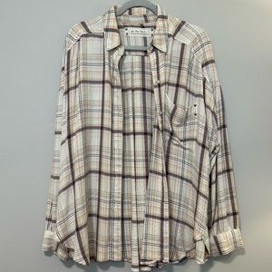 We The Free Plaid Button - up